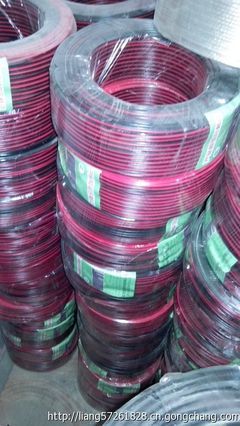 北京昆仑红黑平行线北京LED连接线昆仑红黑平行喇叭线_世界工厂网